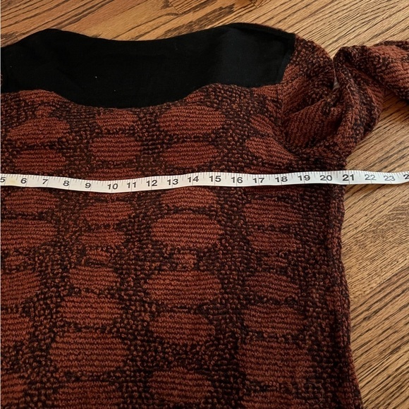 Caamano | Black Brown Open Cardigan Alpaca Sz L - Picture 6 of 7
